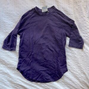 Jungmaven Solid 3/4 Sleeve Raglan